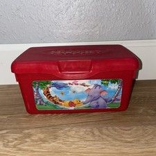 Huggies Winnie The Pooh  Friends Red Baby Wipes Container Empty