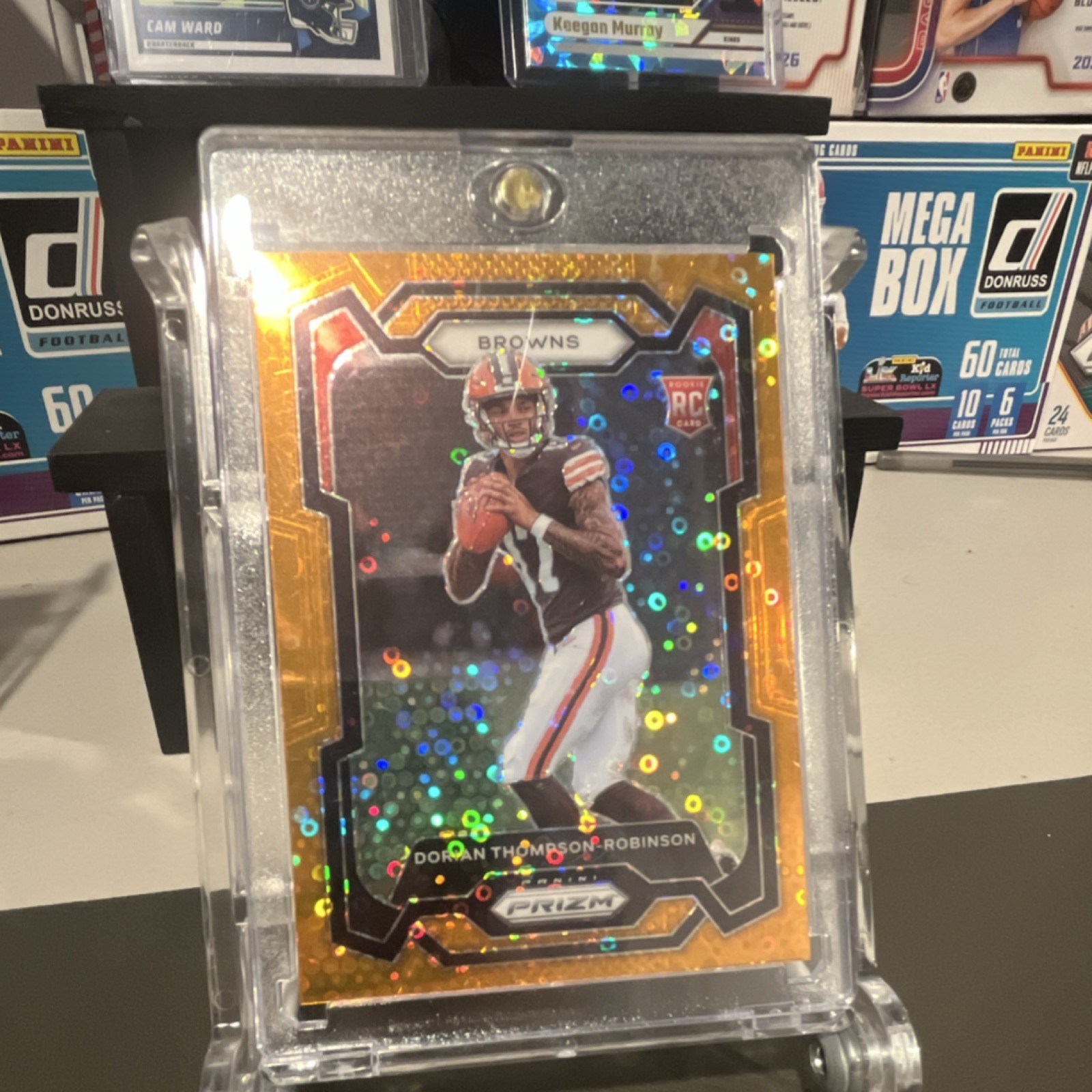 Panini 2023 Prizm Dorian Thompson-Robinson Disco Rookie Card #322 Browns
