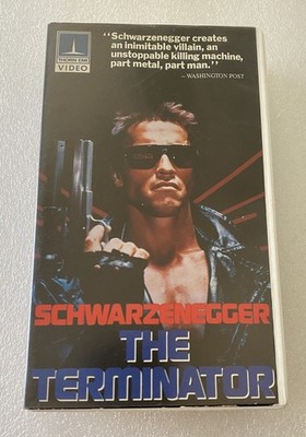 THE TERMINATOR - Arnold Schwarzenegger /Linda Hamilton Thorn EMI VHS!!!