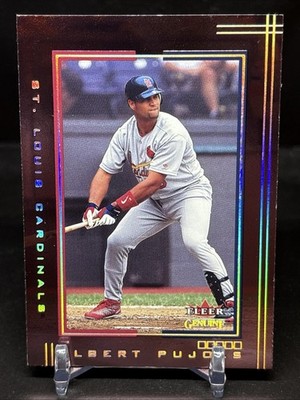 Albert Pujols 2002 Fleer Genuine 12 EXMT 