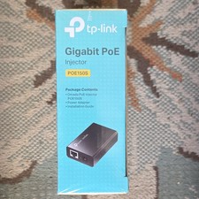 TP-LINK POE150S Gigabit PoE Injector with Power Adapter  Installation Guide
