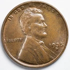 1935-D Lincoln Wheat Penny Uncirculated BU