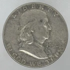 1952-D Franklin Half Dollar 90% Silver