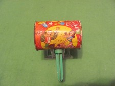 Vintage Tin Lithograph Party Noisemaker By U.S Metal Company.