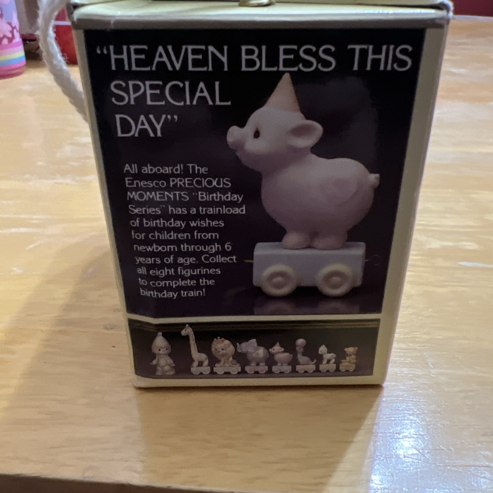 ENESCO PRECIOUS MOMENTS BIRTHDAY SERIES TRAIN 