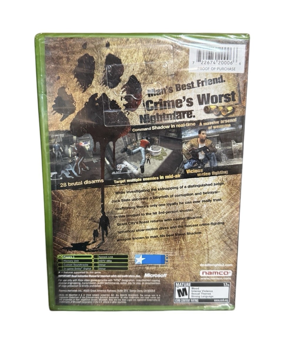 Xbox - xbox★DEAD TO RIGHTS 2 海外版★箱付・説明書付・ソフト付 Amazon.com: Dead to Rights II (Renewed) : Video Games