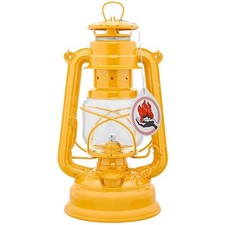 Feuerhand Baby Special 276 Hurricane Lantern Rustic Camping Signal Yellow
