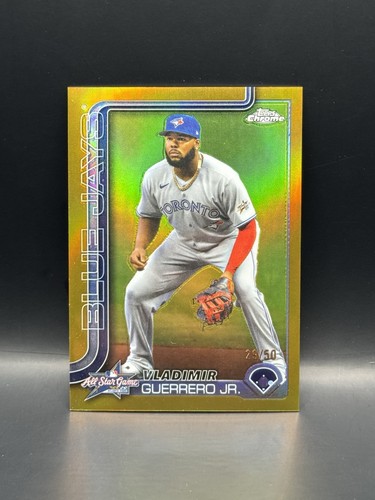 Vladimir Guerrero Jr. [Gold] #ASGC-2 2025 Topps Chrome Update All-Star Game card