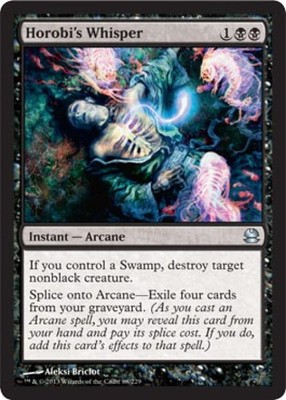 Horobi's Whisper - MA MTG - Light Play