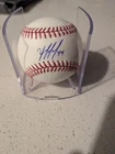 Yordan Alvarez Autographed MLB Baseball Houston Astros (MLB Authenticated)