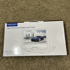 DBPOWER Portable DVD Player 9.5" Rechargeable Digital Multimedia Video Player