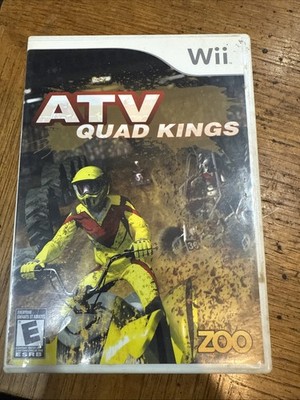 ATV: Quad Kings (Nintendo Wii, 2009) CIB Complete with Manual Video Game