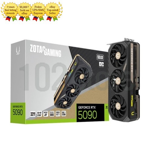 ZOTAC GAMING GeForce RTX 5090 SOLID OC D7 32GB GPU