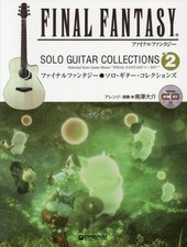 Final Fantasy Solo Guitar Collections Vol.2 Score w CD TAB Sheet Music Japan Imp