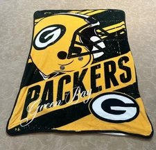 Official Licensed NFL Blanket 56” x 44” Green Bay Packers by Northwest