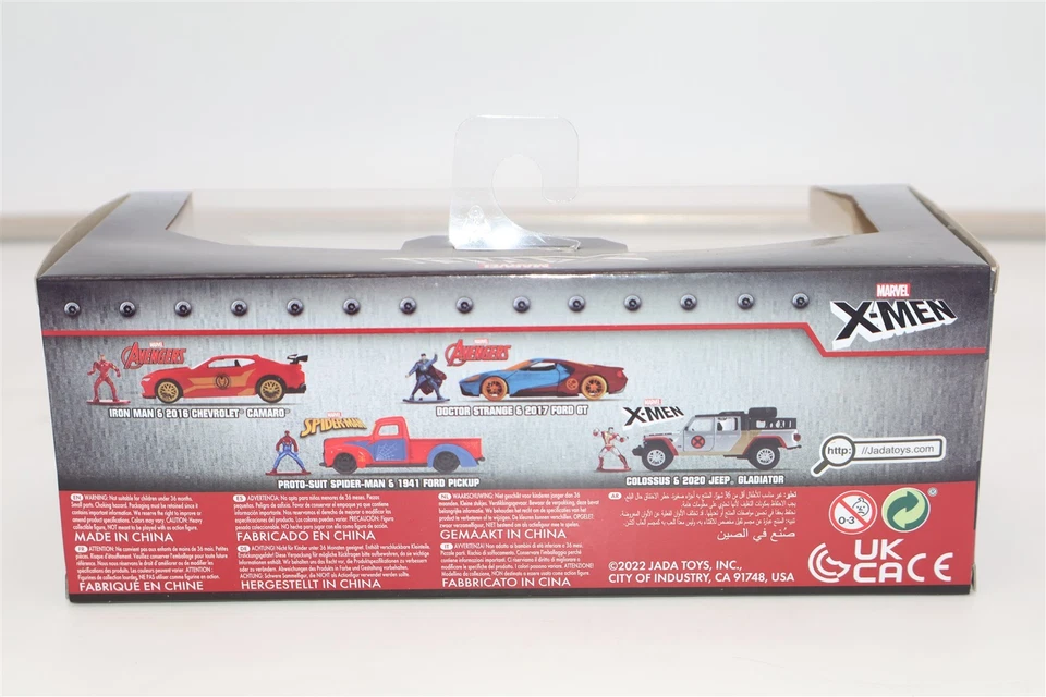 Jada 1:32 2020 Jeep Gladiator & Colossus Figure Diecast Car 33363 Movie X'Men - Image 4 of 4