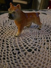 Vintage Standing Boxer Dog Figurine 3" Tall