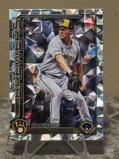2025 Topps Update Connor Thomas #US63 Diamante Foil Rookie Milwaukee Brewers