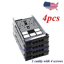 3.5" SAS SATA Caddy Tray For Dell PowerEdge R430 R530 R630 T330 T630 R730 R730XD