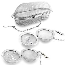 Ultrasonic Cleaner Basket,3Pcs Stainless Steel Basket for Ultrasonic Jewelry Cle
