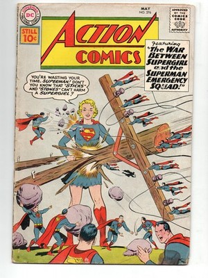 ACTION COMICS #276 (1961) - GRADE 3.0 - DC 1ST APPEARANCE SUN BOY PHANTOM GIRL