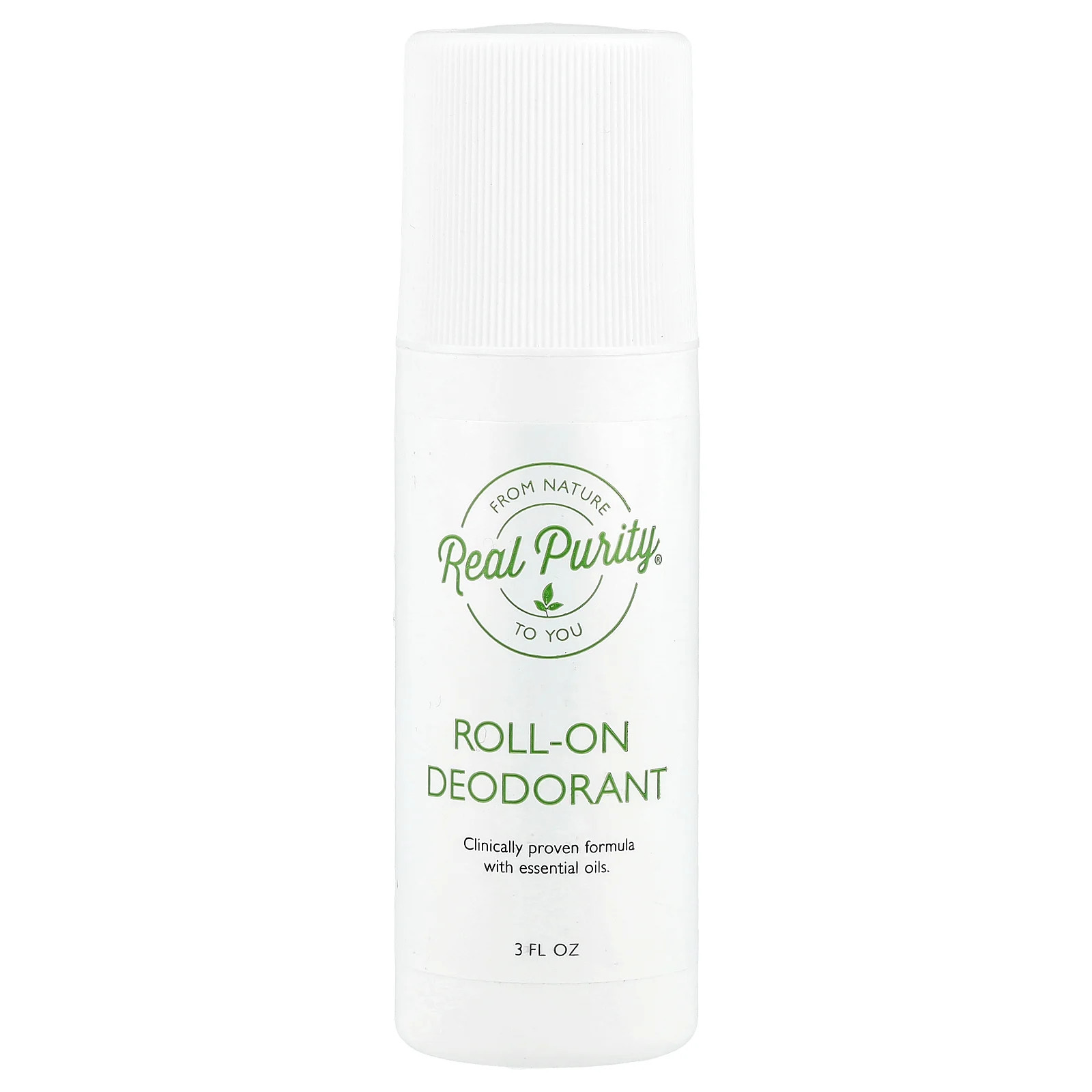 Роликовый дезодорант Real Purity, 3 жидких унции, 89 мл, не тестируется на животных