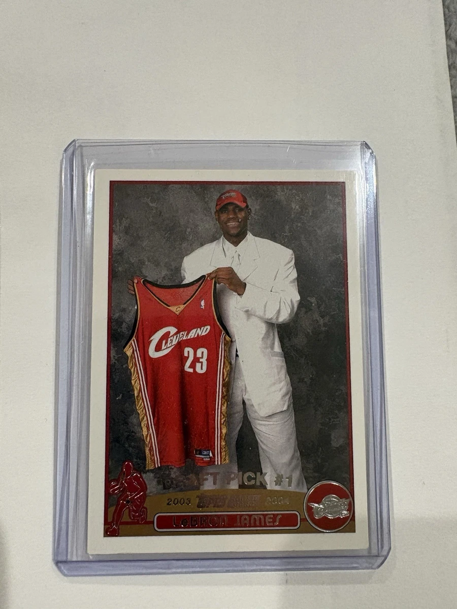 Topps LeBron James Basketball Rookie Sports Trading Cards for sale