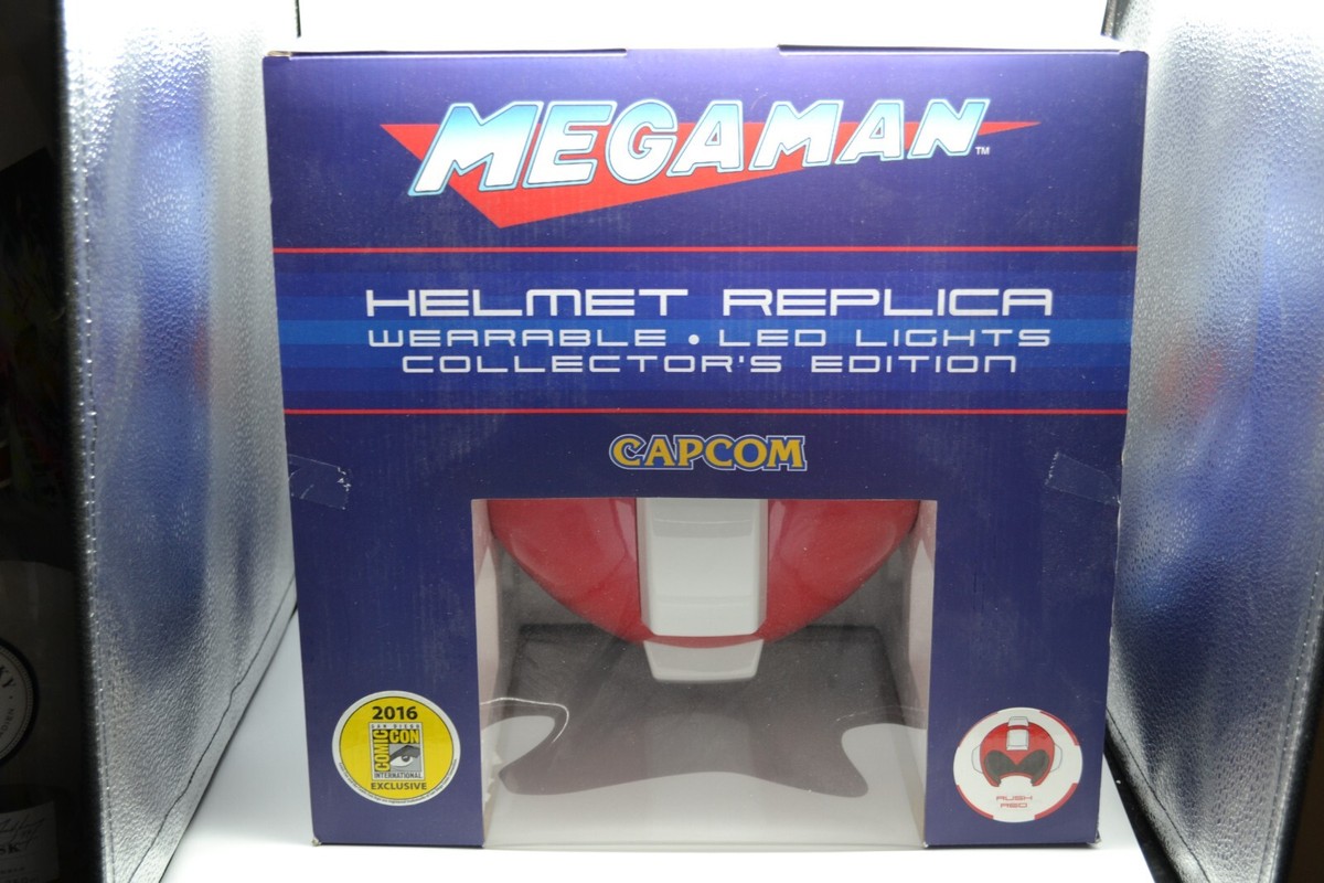 Mega Man Wearable Helmet Replica Collector's Edition with LED