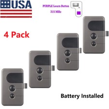 For Sears Craftsman Garage Door Opener Remote Control 139.53753 HBW2028 315MHZ