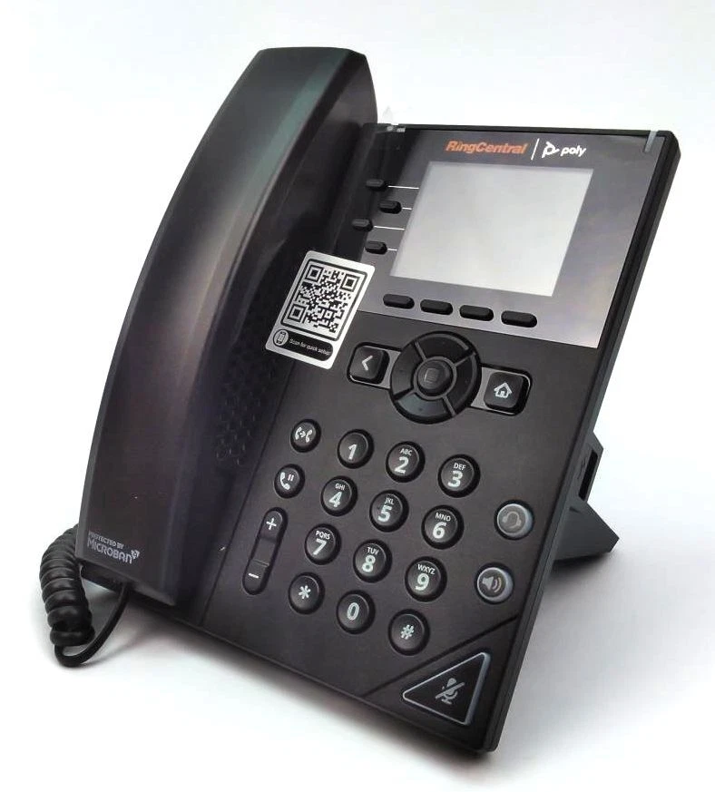 Poly VVX 250 RingCentral IP Phone HD Voice Color Display 2314-48820-101M - Image 2 of 4