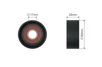 Rolle Spannrolle Keilriemen FüR CitroëN Berlingo Multispa / Ce 00