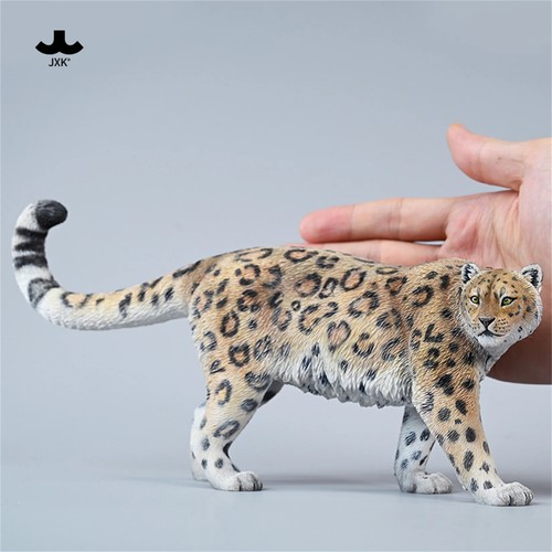 JXK 1/6 Snow Leopard Model Animal Figure Panthera Uncia Scene Desk Decor Gift - Picture 6 of 30
