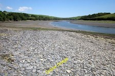 Photo 6x4 Slate shingle, Frogmore Creek Salcombe Looking up the creek fro c2014