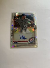 Diosbel Arias 2020 Bowman Chrome 1st Prospect Base RC Auto Rangers RL7