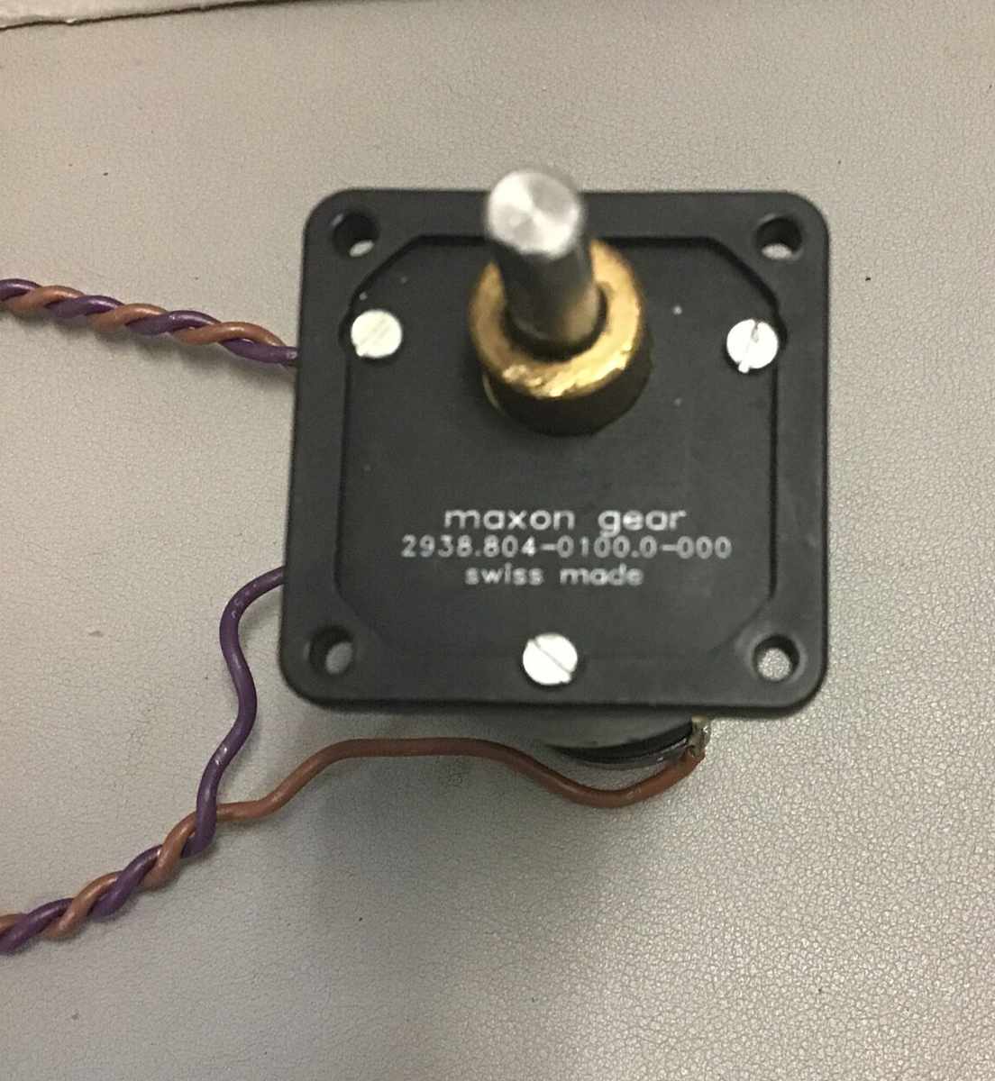 Maxon DC Motor 2326.945-57.236-200 Gear 2938.804-0100.0-000 (B378