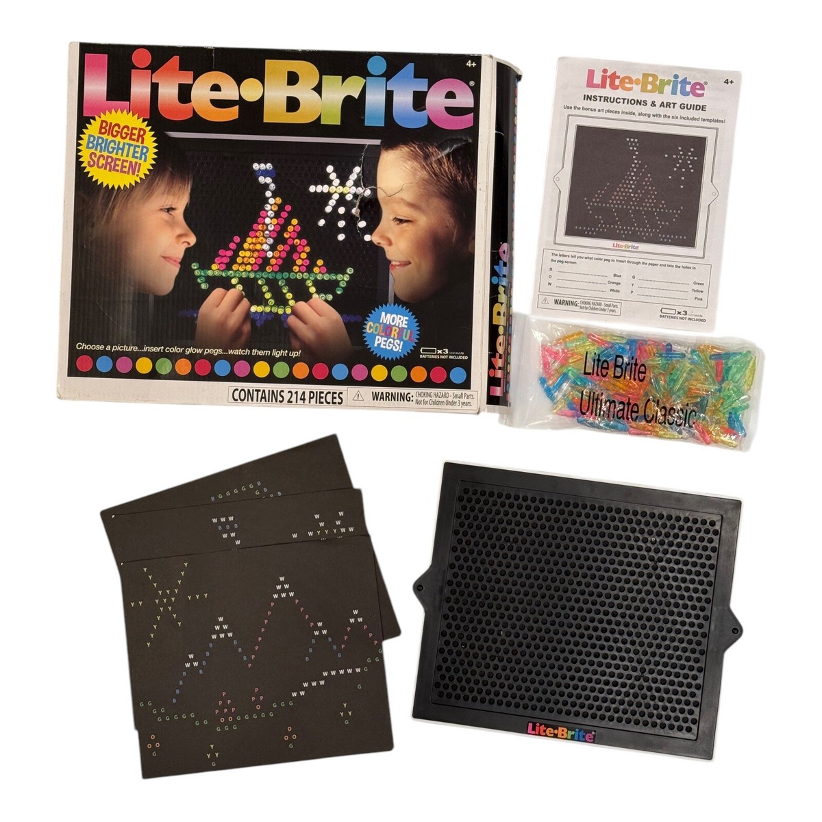 Ultimate Classic Light Up Pegboard Toy Lite-Brite Ultimate Classic