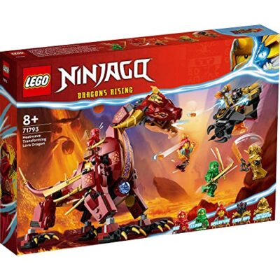 LEGO Ninjago 71793 Fire Heatwave Dragon Toy Blocks Present Ninja
