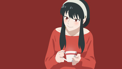 Anime Yor Forger Spy X Family Minimalism Fan Art  Gaming Mat Desk 29607