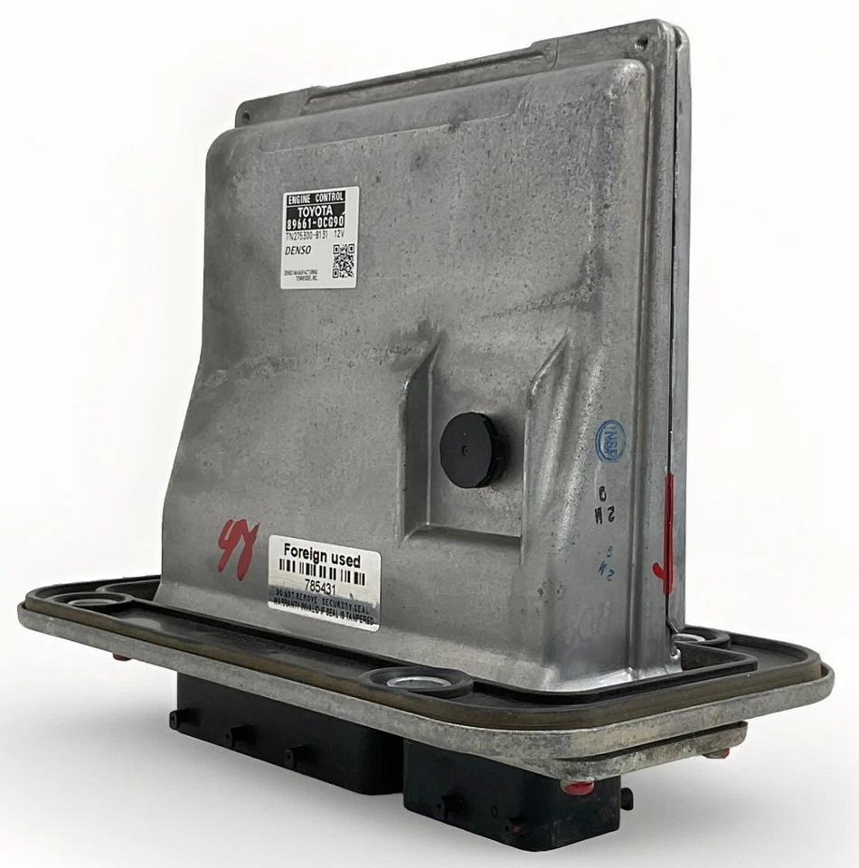 2011 丰田红杉 5.7 升 ✦ ECU ECM PCM 发动机电脑 89661-0CG90 原始设备制造商 L1-3 — 第 2/4 张图片