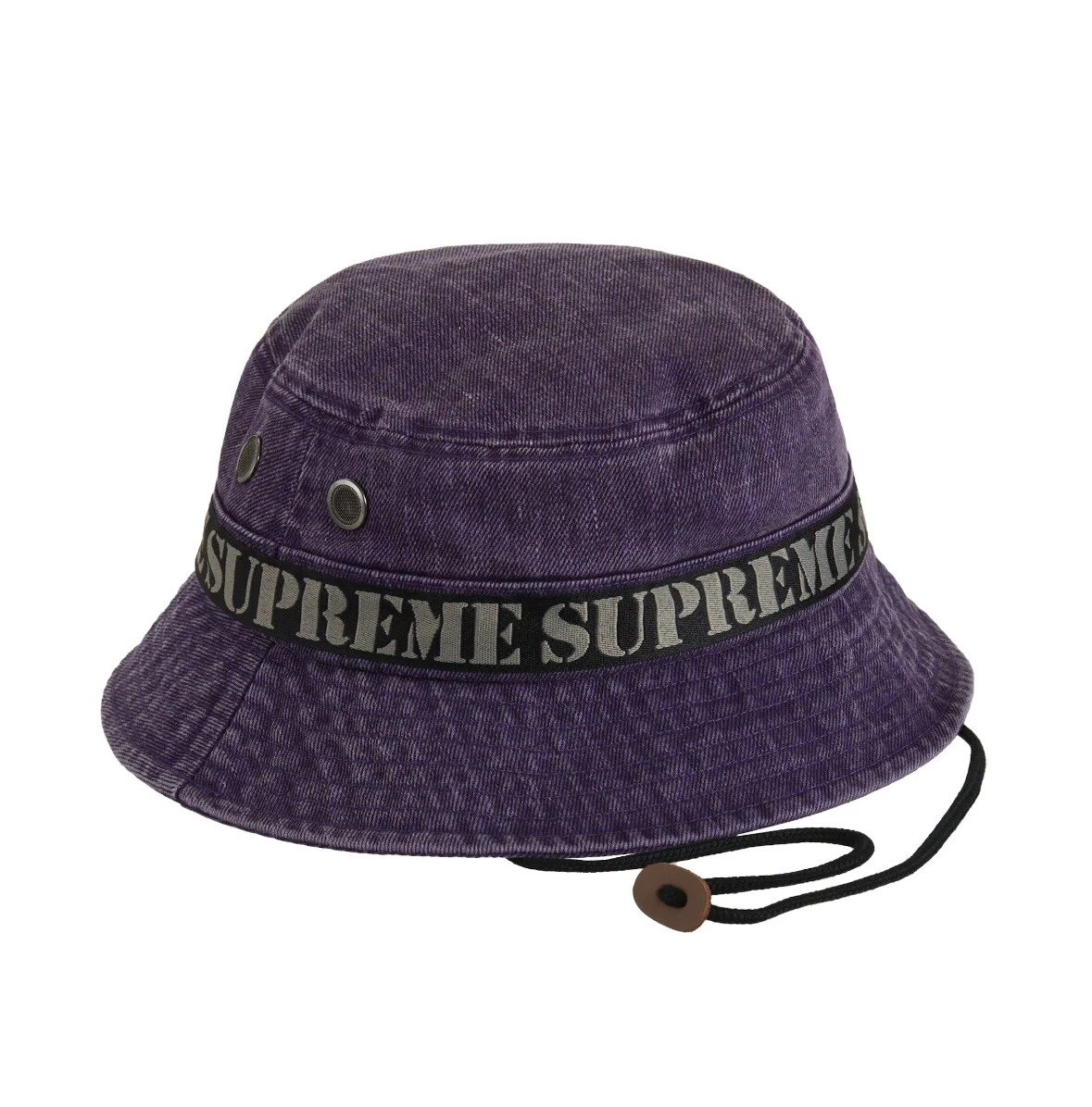 Supreme Stencil Webbing Boonie| Purple| Size M/L| SS23| BOONIE/CRUSHER