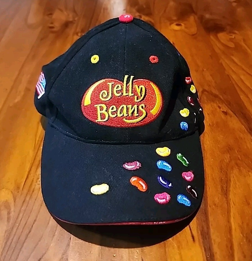 Jelly Beans Strapback Hat Candy USA Americana Stitched One Size Fits Most