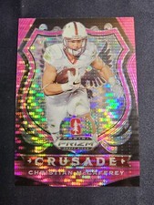 CHRISTIAN MCCAFFREY #25 2020 PANINI PRIZM DRAFT PICKS PINK