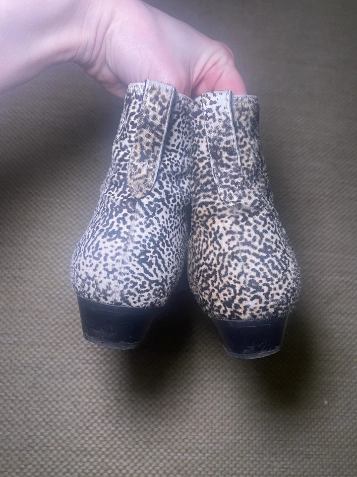 Botines de cuero Isabel Marantz Etoile pelo de pony de becerro talla 37 botas de diseñador Foto 4 de 4