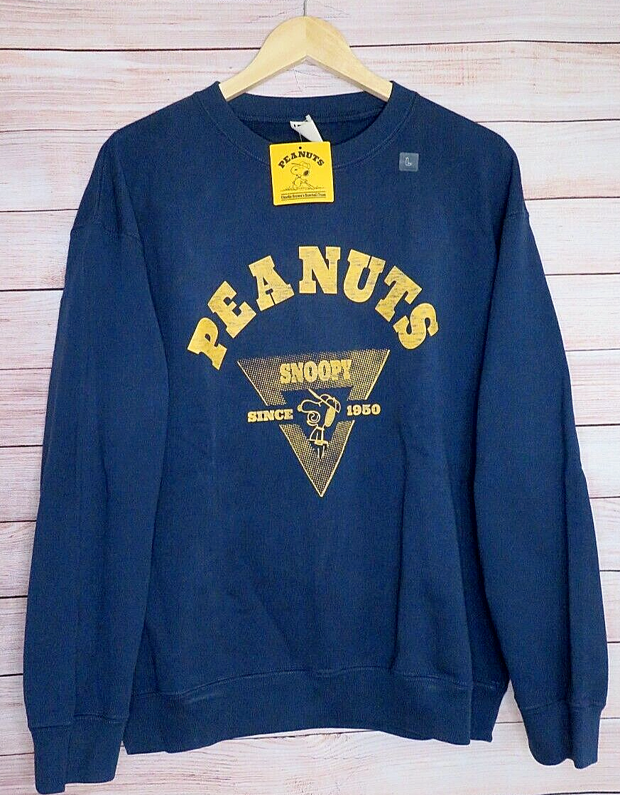 PEANUTS Charlie Brown's Baseball Team Uniqlo Long-Sleeve PEANUTS Charlie Brown's Baseball Team Uniqlo Long-Sleeve
