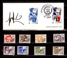 ZY2617 FRANCE 1 timbre FDC+2 séries x 4timbres (affranchis poste)