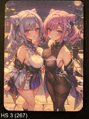 267 Keqing Genshin Impact Hot & Spicy 3 Goddess Story A6