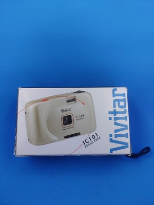 Vintage Vivitar IC101 Panorama 35mm Focus Free Camera Point & Shoot Camera  New 