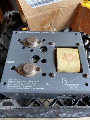 Lambda LOD-Y-152 LODY152 Regulated Power Supply - Dual Output LOD-Y-152-6608-1