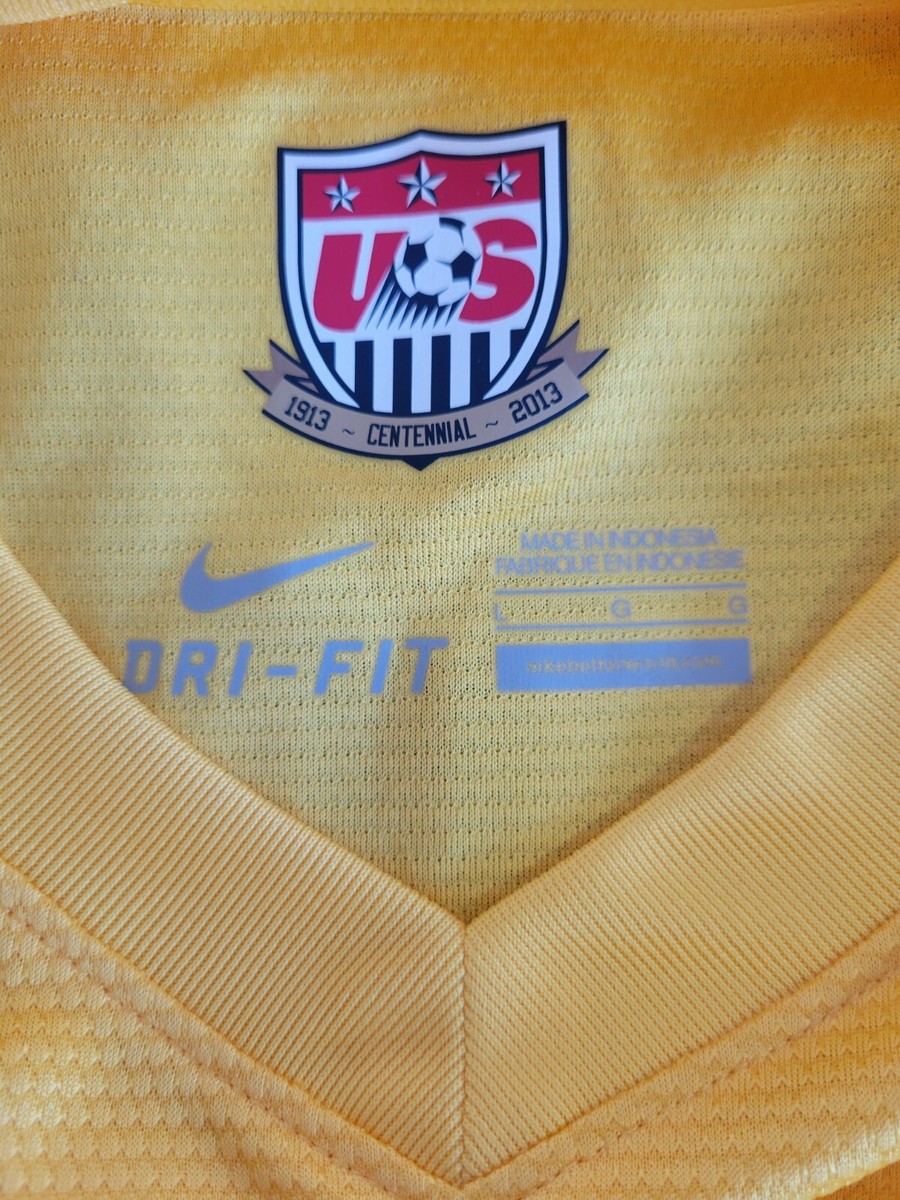 Nike USA US Womens Soccer USWNT 2013 Centennial Goalkeeper Jersey
