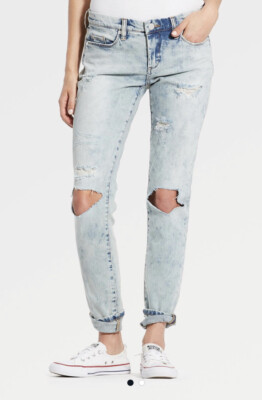 NWT Blank NYC Skinny Classique Jeans Acid Wash 15Y  Size 26